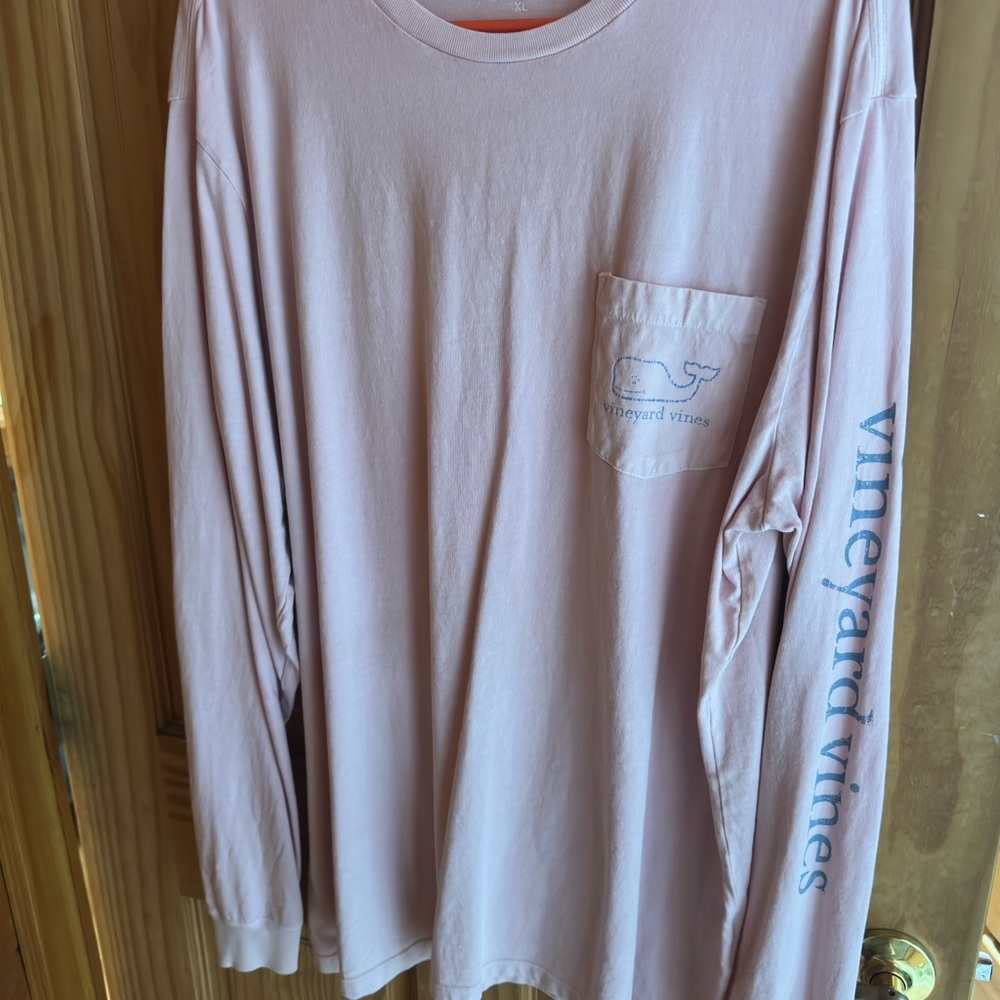 Vineyard Vines Light Pink Crewneck Tee